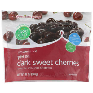 Unsweetened Pitted Dark Sweet Cherries