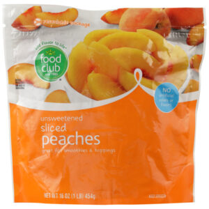 Unsweetened Sliced Peaches