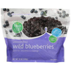 Unsweetened Wild Blueberries