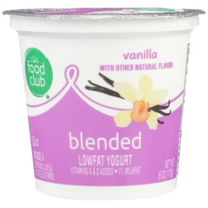 Vanilla Blended Lowfat Yogurt