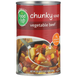 Vegetable Beef Chunky Soup