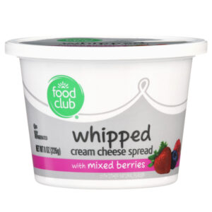 Whipped Cream Cheese Spread With Mixed Berries