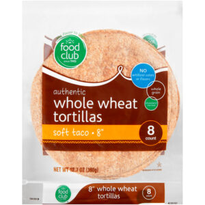 Whole Wheat Soft Taco Tortillas