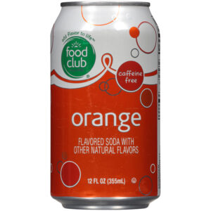 Caffeine Free Orange Flavored Soda