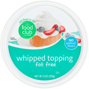 Fat Free Whipped Topping