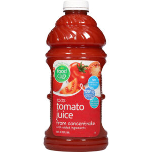Food Club 100% Tomato Juice 64 fl oz