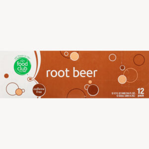 Food Club 12 Pack Caffeine Free Root Beer 12 ea
