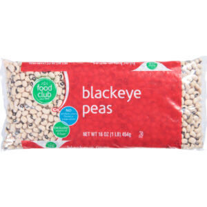 Food Club Blackeye Peas 16 oz