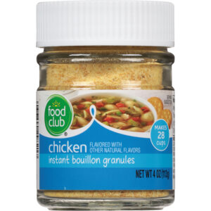 Food Club Chicken Instant Bouillon Granules 4 oz