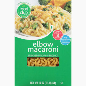 Food Club Elbow Macaroni 16 oz