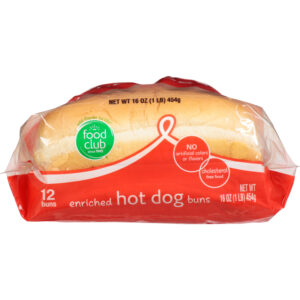 Food Club Enriched Hot Dog Buns 12 ea