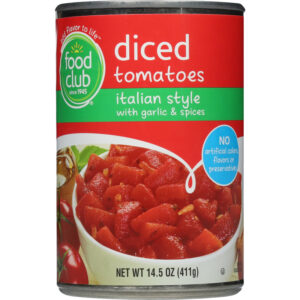 Food Club Italian Style Diced Tomatoes 14.5 oz
