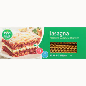 Food Club Lasagna 16 oz