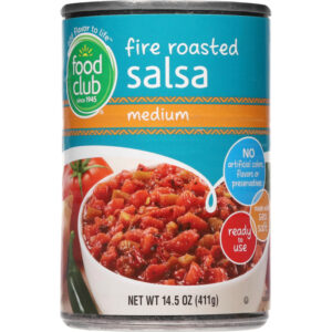 Food Club Medium Fire Roasted Salsa 14.5 oz