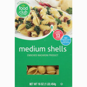 Food Club Medium Shells 16 oz