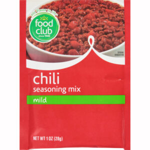 Food Club Mild Chili Seasoning Mix 1 oz