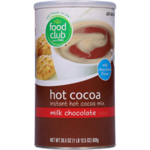 Food Club Milk Chocolate Instant Hot Cocoa Mix 28.5 oz