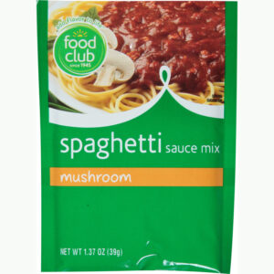 Food Club Mushroom Spaghetti Sauce Mix 1.37 oz