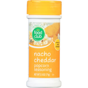 Food Club Nacho Cheddar Popcorn Seasoning 2.5 oz