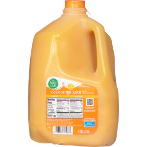 Food Club Original No Pulp 100% Orange Juice 1 gal
