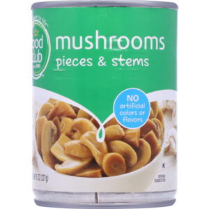 Food Club Pieces & Stems Mushrooms 8 oz