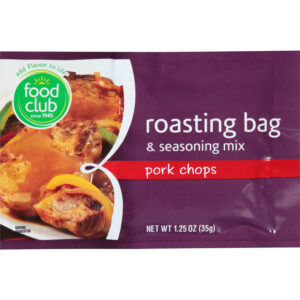 Food Club Pork Chops Roasting Bag & Seasoning Mix 1.25 oz