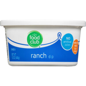Food Club Ranch Dip 12 oz