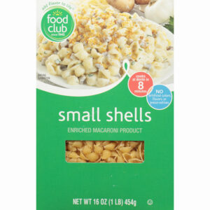 Food Club Small Shells 16 oz