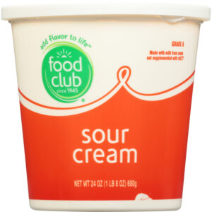 Food Club Sour Cream 24 oz