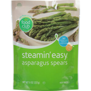 Food Club Steamin' Easy Asparagus Spears 8 oz