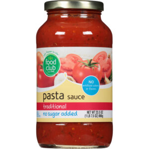 Food Club Traditional Pasta Sauce 23.5 oz