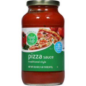 Food Club Traditional Style Pizza Sauce 23.9 oz