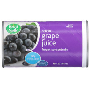 100% Grape Juice Frozen Concentrate