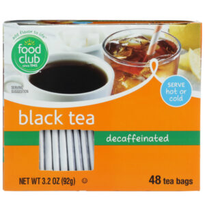 Black Decaffeinated Tea Bags