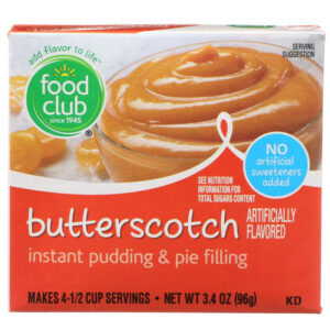 Butterscotch Instant Pudding & Pie Filling