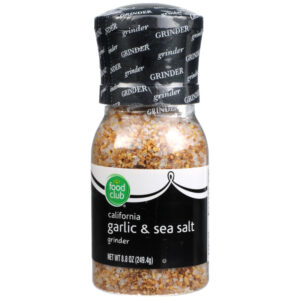 California Garlic & Sea Salt Grinder