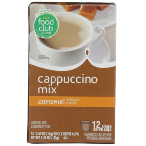 Caramel Cappuccino Mix Single Serve Cups