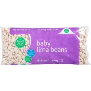 Food Club Baby Lima Beans 16 oz