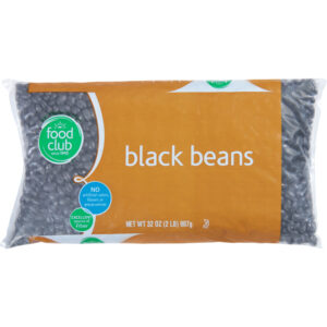 Food Club Black Beans 32 oz