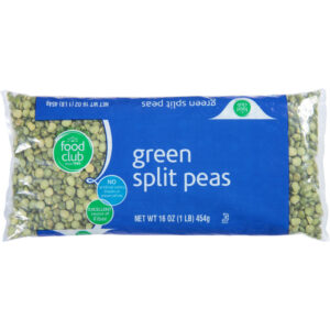 Food Club Green Split Peas 16 oz