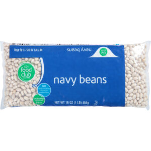 Food Club Navy Beans 16 oz
