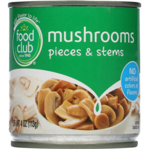 Food Club Pieces & Stems Mushrooms 4 oz
