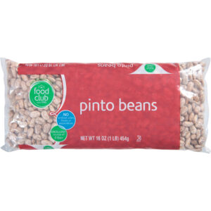 Food Club Pinto Beans 16 oz