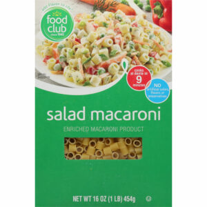 Food Club Salad Macaroni 16 oz