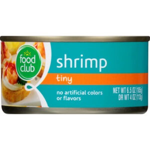 Food Club Tiny Shrimp 6.5 oz