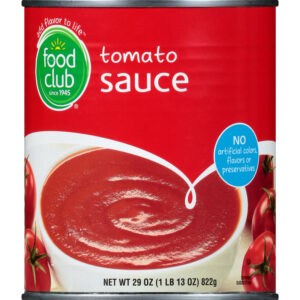 Food Club Tomato Sauce 29 oz