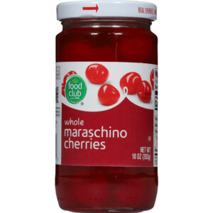 Food Club Whole Maraschino Cherries 10 oz