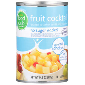 Fruit Cocktail Packed In Water
