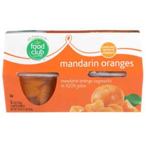 Mandarin Oranges Segments In 100% Juice