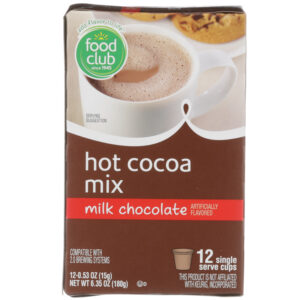 Milk Chocolate Flavored Hot Cocoa Mix Single Serve Cups